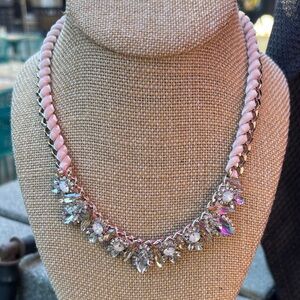 Chloe + Isabel Jolie Collar Crystal With‎ Velvet Necklace